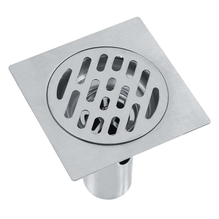 Thickened Stainless Steel Home Bathroom Shower Kitchen Anti Odor Floor Drain Waste Grate