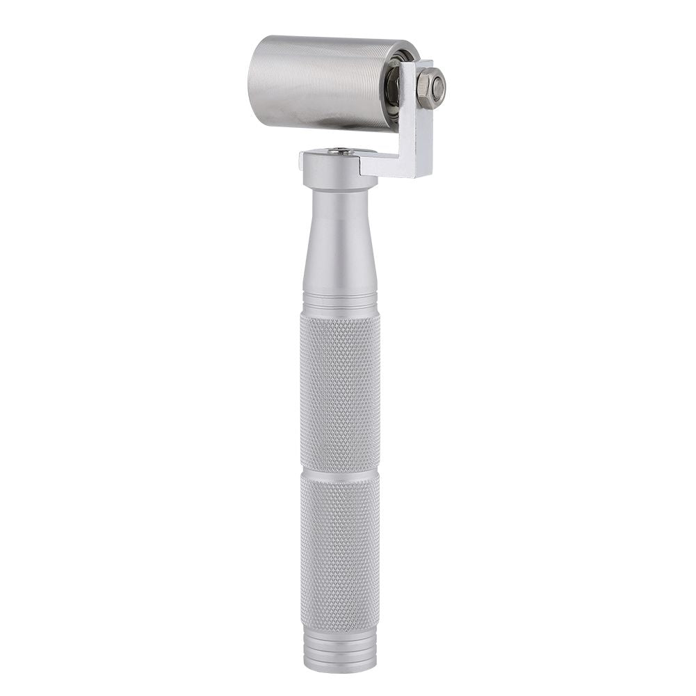 40mm Stainless Steel Flat Pressure Roller Wallpaper Apply DIY Hand Roller Plate Tool