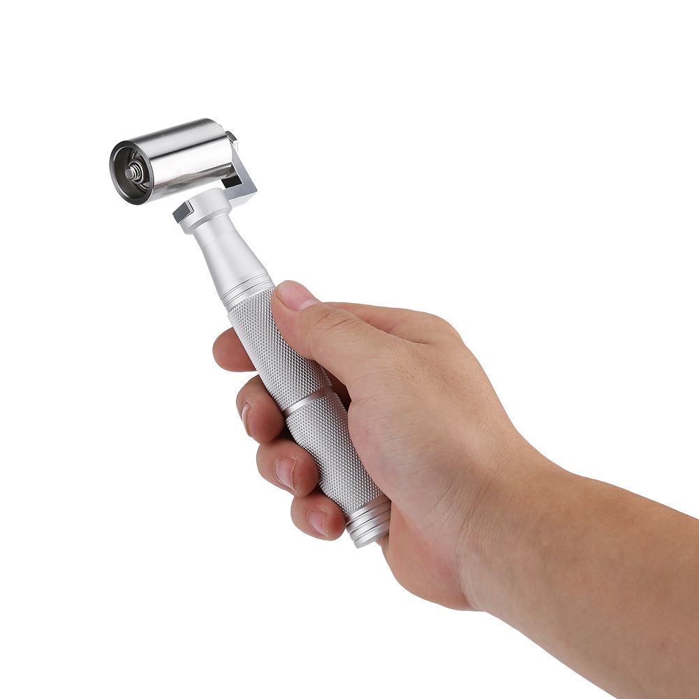 40mm Stainless Steel Flat Pressure Roller Wallpaper Apply DIY Hand Roller Plate Tool