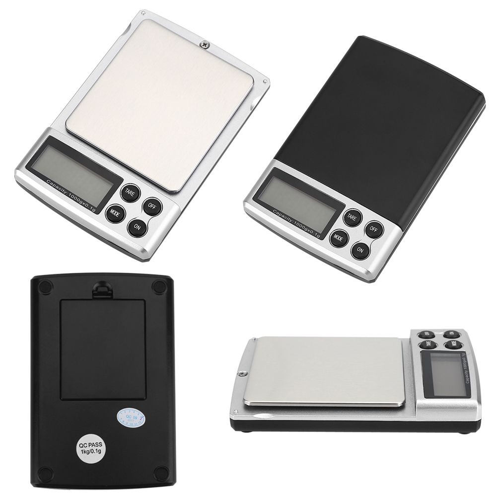 1kg/0.1g LCD Display Electronic Digital Pocket Jewelry Food Scale Weighing Kitchen Tool New