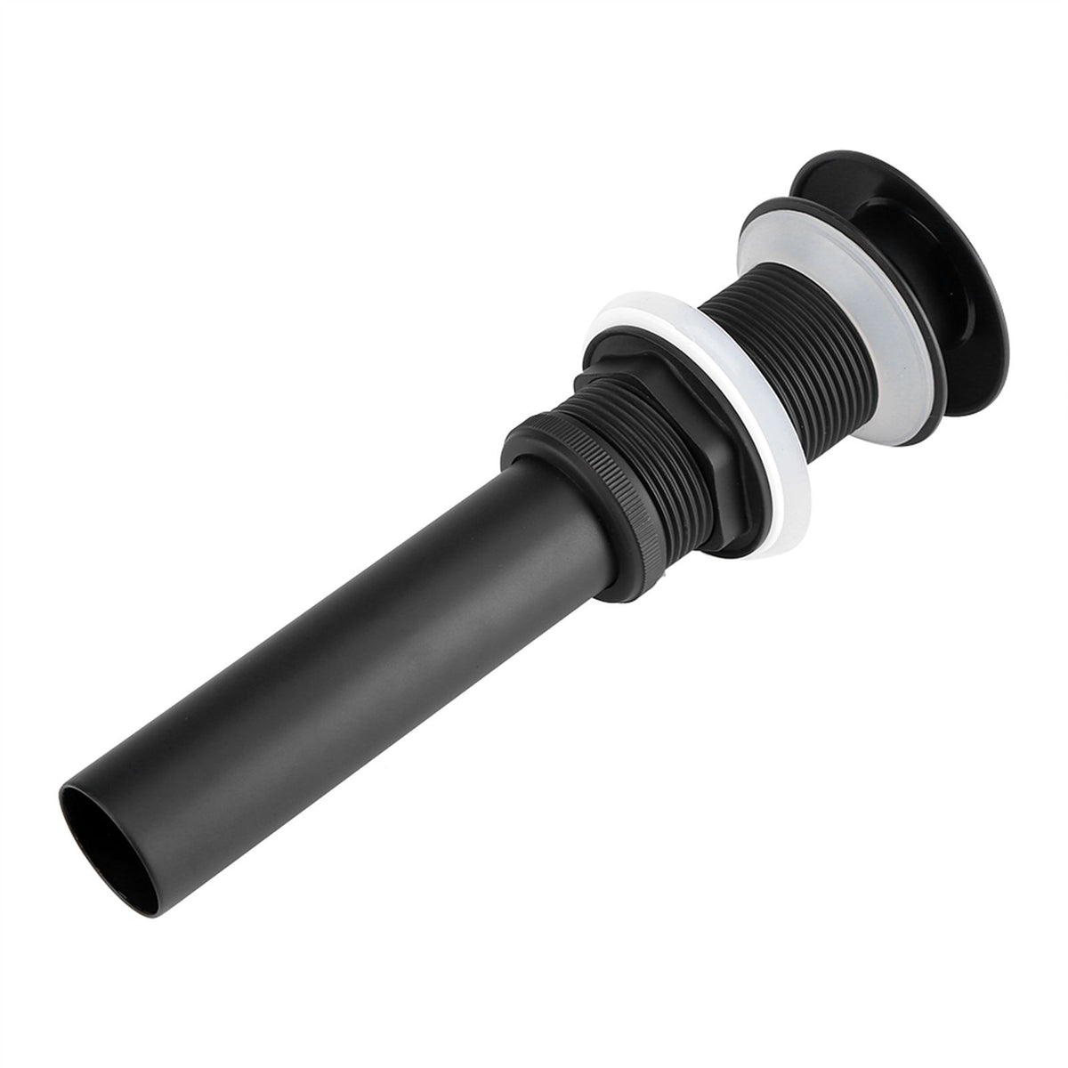 Kitchen Bathroom Basin Sink Solid Brass Popup Drain Stopper Black