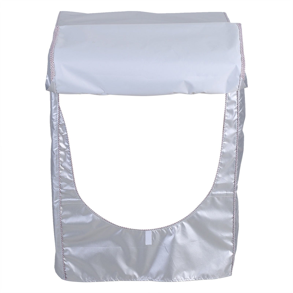 Silver Washing Machine Cover Waterproof Sunscreen Cover Front Load Washer Dryer Coat Protection