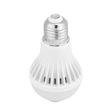 E27 Intelligent Detection PIR Infrared Motion Sensor Light LED Lamp Bulb 7W - Front View