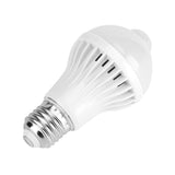 E27 Intelligent Detection PIR Infrared Motion Sensor Light LED Lamp Bulb 7W - Top-Down View