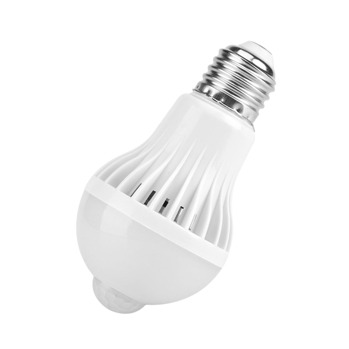 E27 Intelligent Detection PIR Infrared Motion Sensor Light LED Lamp Bulb 7W