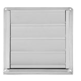 95mm Stainless Steel Wall Air Vent Square Tumble Dryer Extractor Fan Outlet