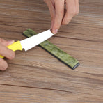 Natural Sharpening Stone Grindstone Sharpener Knife Polishing Grinding Tool Green 10000#