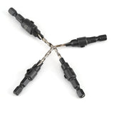 1/4inch Hex Shank HSS Drill Bits Fast Change #6 #8 #10 #12 Countersink Woodworking Tool