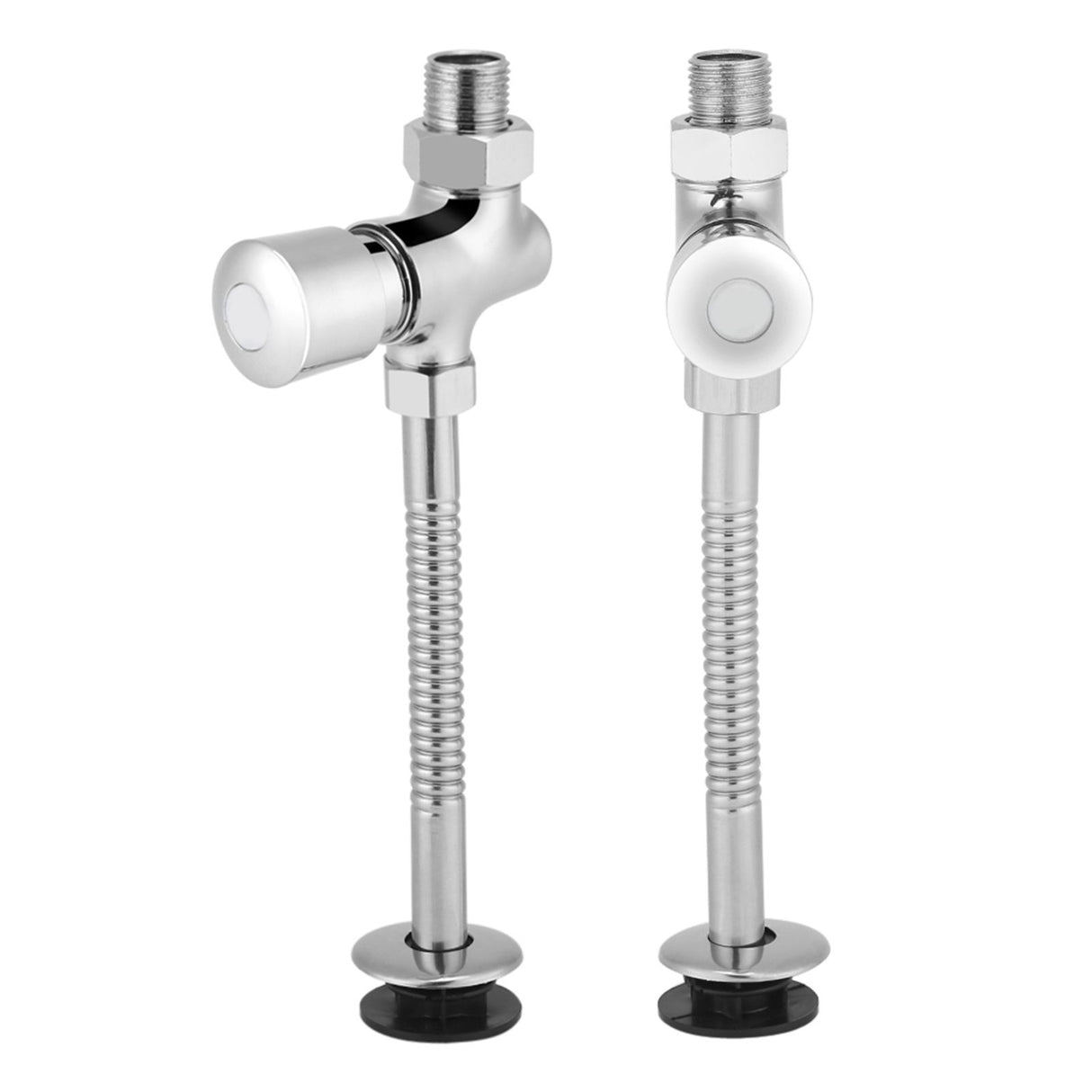 Toilet Urinal Flush Valve Button Type Manual Delay Automatic Shutoff