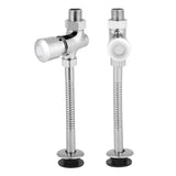 Toilet Urinal Flush Valve Button Type Manual Delay Automatic Shutoff - Extra Image