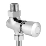 Toilet Urinal Flush Valve Button Type Manual Delay Automatic Shutoff