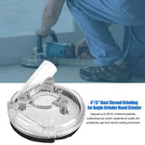 Dust Shroud Dust Cover Kit Dry Grinding for Angle Grinder Hand Grinder - Extra Image