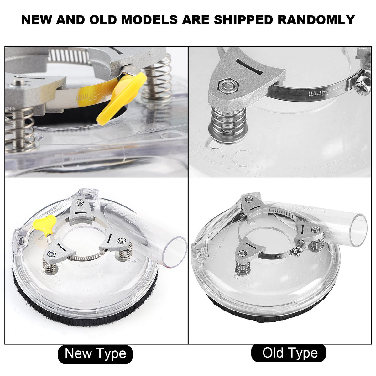 Dust Shroud Dust Cover Kit Dry Grinding for Angle Grinder Hand Grinder