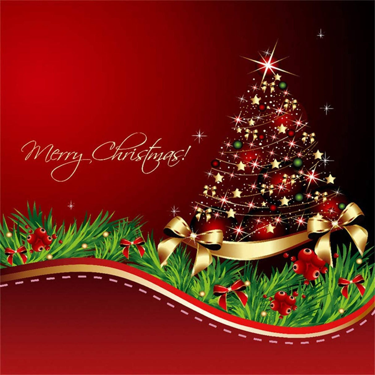 3D Christmas Decorative Stairs Decal Stairway Stickers Family Decor Waterproof #Christmas Tower