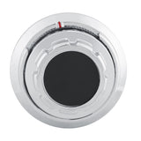 Disc Coded Dial Lock Metal Combination Locks for Jewelry Case Safe Box Document Cabinet - Top-Down View