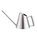 900ml Stainless Steel Watering Can Brushed Garden Planting Indoor Outdoor