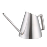 900ml Stainless Steel Watering Can Brushed Garden Planting Indoor Outdoor - Extra Image
