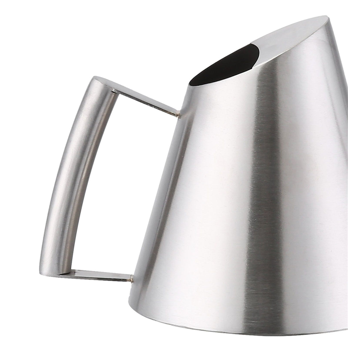 400ml Mini Stainless Steel Watering Can Brushed Garden Planting Indoor Outdoor