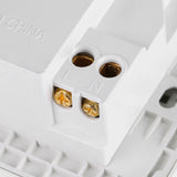 4 Ports Switch Control 5V 2.1A/1A 4100mA USB Wall Mounted Power Socket Charger Outlet(220~250V) - Extra Image