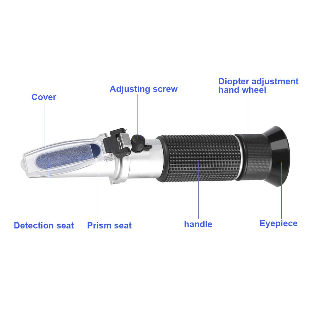 Professional 0~32% Accurate Brix Refractometer Beer Fruit Juice Sugar Tester Meter