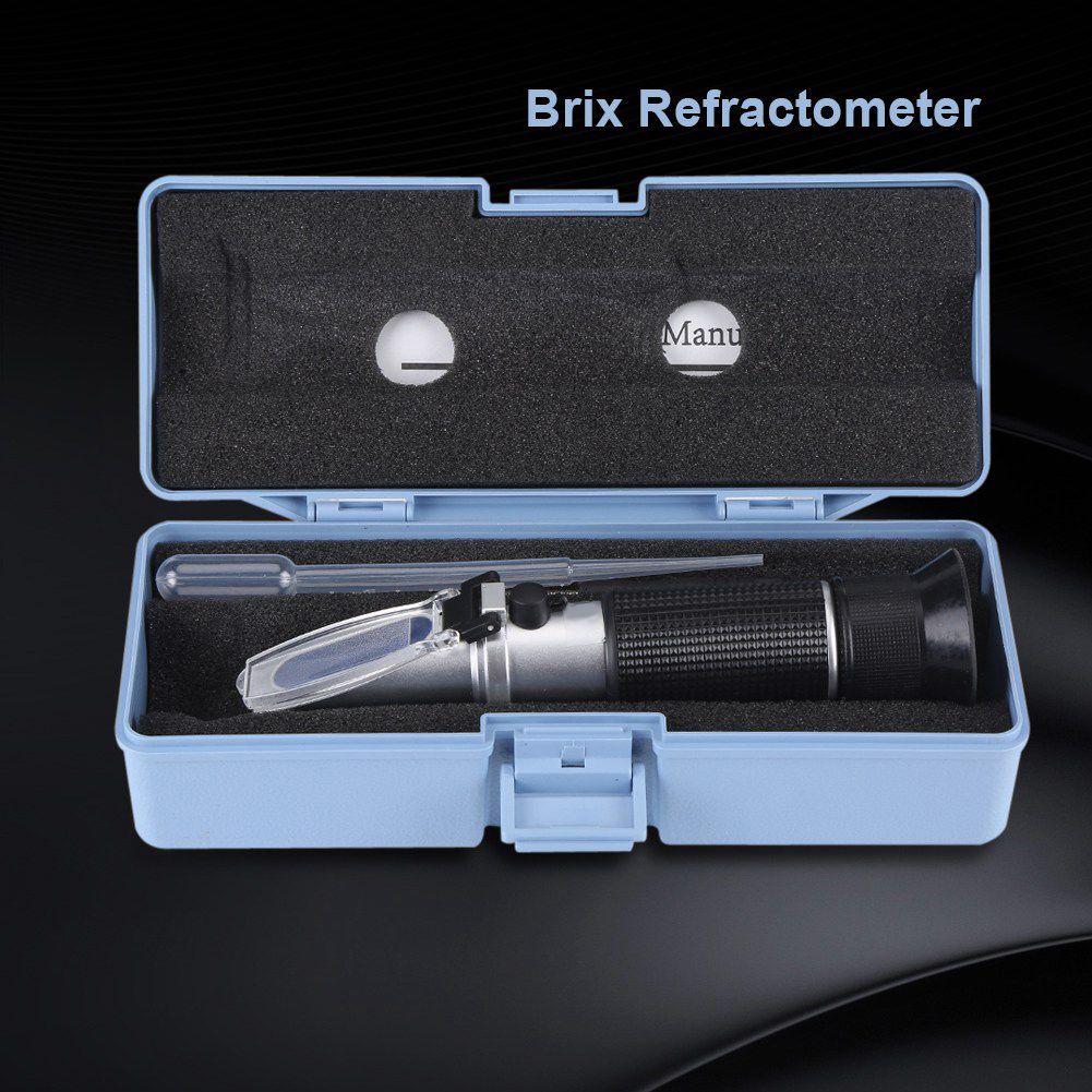 Professional 0~32% Accurate Brix Refractometer Beer Fruit Juice Sugar Tester Meter