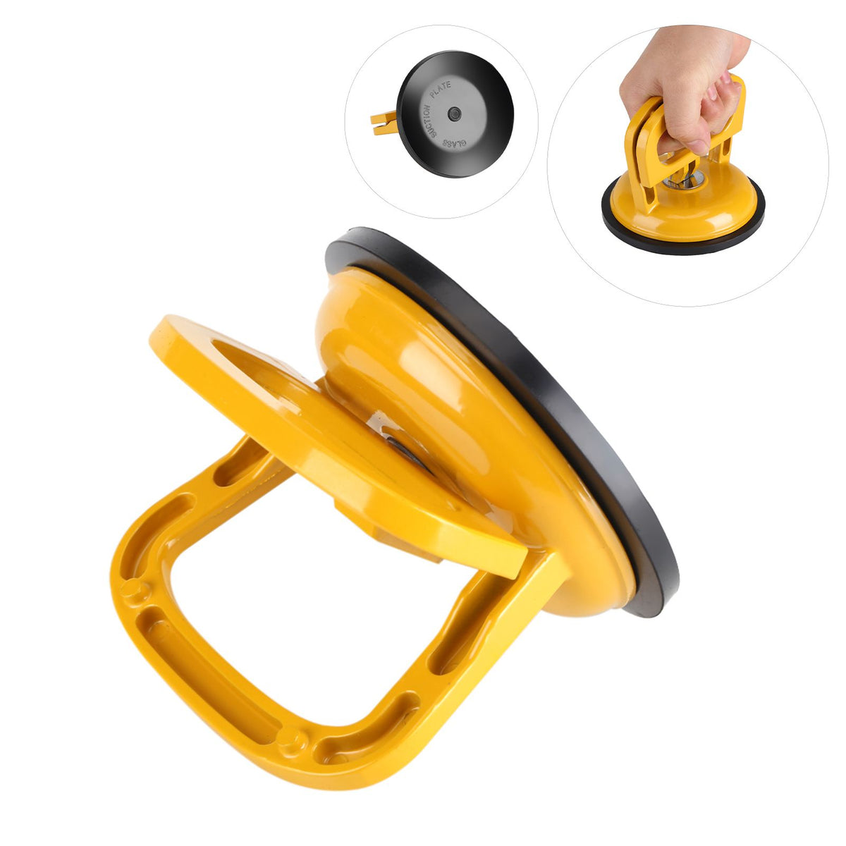 Aluminium Alloy Single Plate Suction Cup Glass Lifter Mover Dent Repair Puller Pad