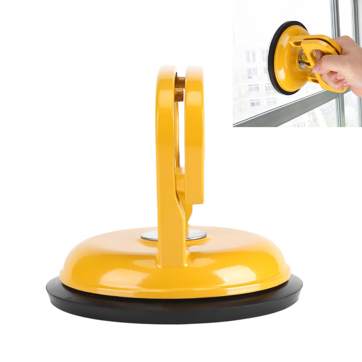 Aluminium Alloy Single Plate Suction Cup Glass Lifter Mover Dent Repair Puller Pad