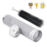 304 Stainless Steel Beer Brewing Mesh Filter With Cleaning Brush Juice Wine Making Filters