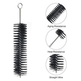 304 Stainless Steel Beer Brewing Mesh Filter With Cleaning Brush Juice Wine Making Filters - Top-Down View