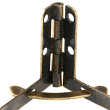 20pcs 90° Angle Support Spring Hinge for Small Jewelry Wine Case Watch Box Wooden Lid (Bronze)