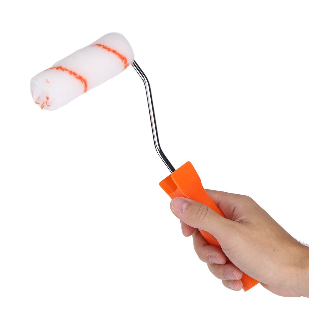 10-Piece 4 Inch Professional Home Decoration Wall Paint Roller Replacable Tools Kit