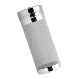 300 Mini Stainless Steel Mesh Beer Filter for Homemade Brew Home Coffee Dry Hopper - Side View