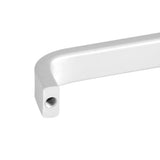 Aluminum Alloy Door Handles Matte Surface Hardware for Kitchen Cabinet Furniture 64mm Solid - Top-Down View