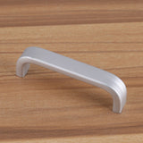Aluminum Alloy Door Handles Matte Surface Hardware for Kitchen Cabinet Furniture 64mm Solid