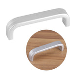 Aluminum Alloy Door Handles Matte Surface Hardware for Kitchen Cabinet Furniture 64mm Solid - Extra Image