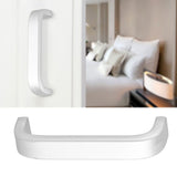 Aluminum Alloy Door Handles Matte Surface Hardware for Kitchen Cabinet Furniture 64mm Solid - Extra Image
