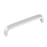 Aluminum Alloy Door Handles Matte Surface Hardware for Kitchen Cabinet Furniture 96mm Solid - Rear View