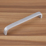 Aluminum Alloy Door Handles Matte Surface Hardware for Kitchen Cabinet Furniture 128mm Solid