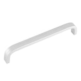 Aluminum Alloy Door Handles Matte Surface Hardware for Kitchen Cabinet Furniture 128mm Solid - Rear View