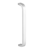 Aluminum Alloy Door Handles Matte Surface Hardware for Kitchen Cabinet Furniture 128mm Solid - Low Angle