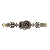 European Furniture Handle Drawer Cabinet Desk Door Knob Pull Home Decor Green Bronze - Rear View