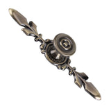 European Furniture Handle Drawer Cabinet Desk Door Knob Pull Home Decor Green Bronze - Low Angle