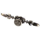 European Furniture Handle Drawer Cabinet Desk Door Knob Pull Home Decor Green Bronze - Extra Image