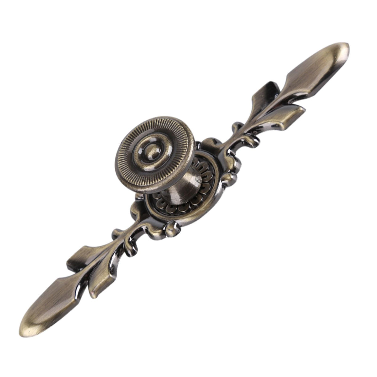 European Furniture Handle Drawer Cabinet Desk Door Knob Pull Home Decor Green Bronze