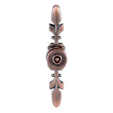 European Furniture Handle Drawer Cabinet Desk Door Knob Pull Home Decor Red Bronze