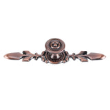 European Furniture Handle Drawer Cabinet Desk Door Knob Pull Home Decor Red Bronze - Front View
