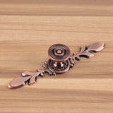 European Furniture Handle Drawer Cabinet Desk Door Knob Pull Home Decor Red Bronze - Extra Image