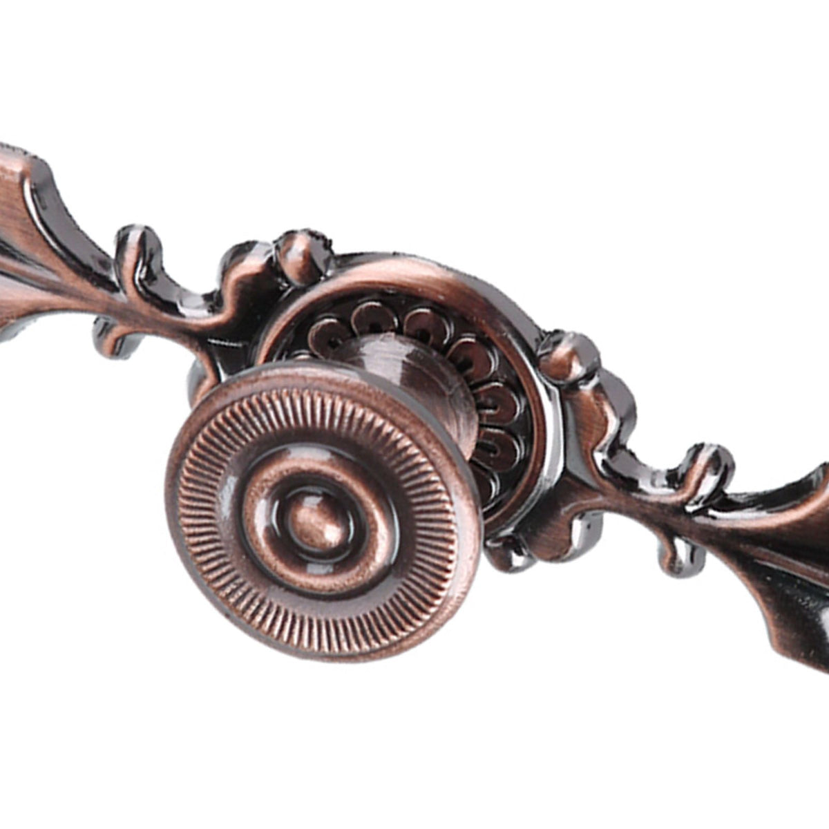 European Furniture Handle Drawer Cabinet Desk Door Knob Pull Home Decor Red Bronze