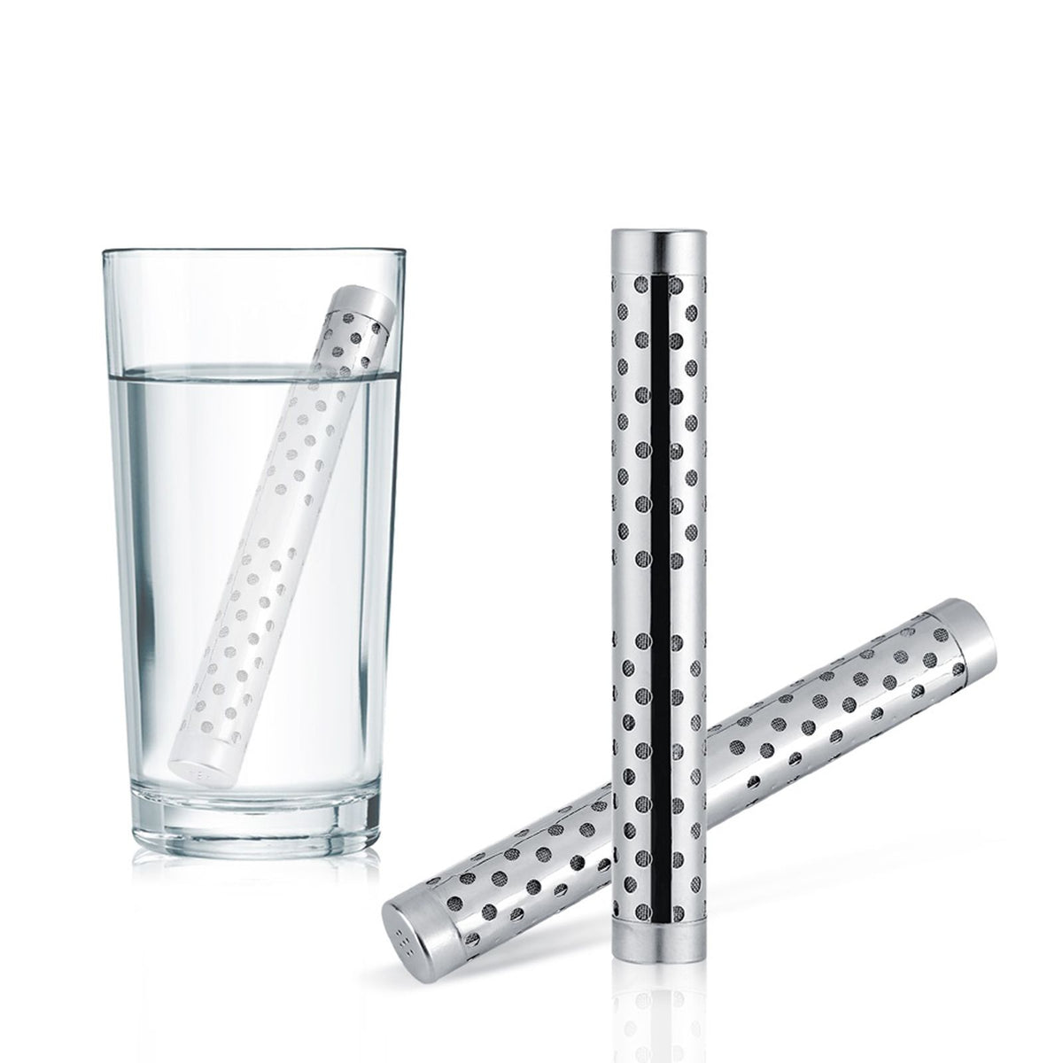 Stainless Steel Hydrogen Alkaline Water Stick PH Alkalizer Ionizer Mineral Purifier Filter