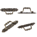 4 Packs Iron Furniture Drawer Cabinet Desk Door Handle Hardware Home DIY Decor
